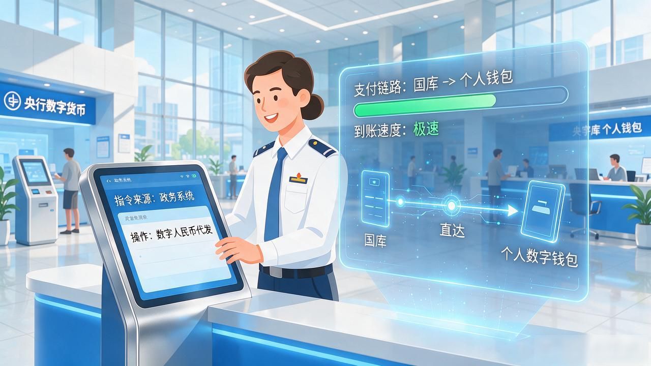 央行数字货币全面铺开，银行柜台取现金的人越来越少了