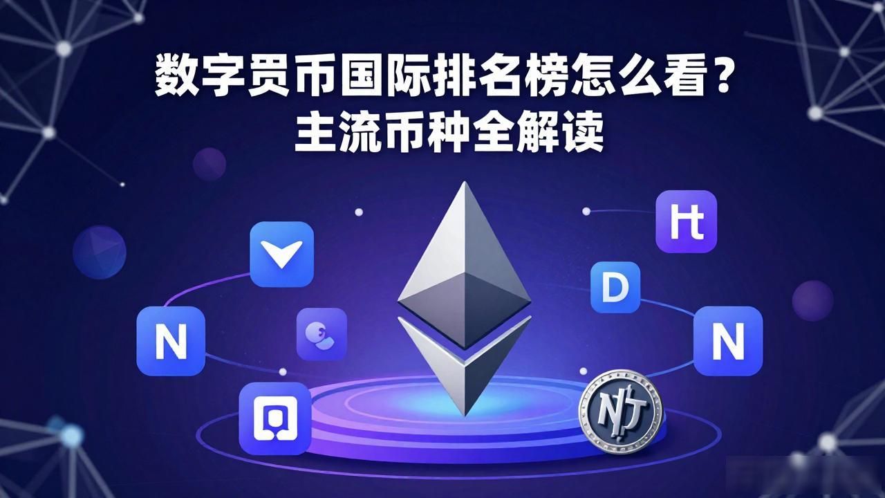 数字货币国际排名榜怎么看？主流币种全解读