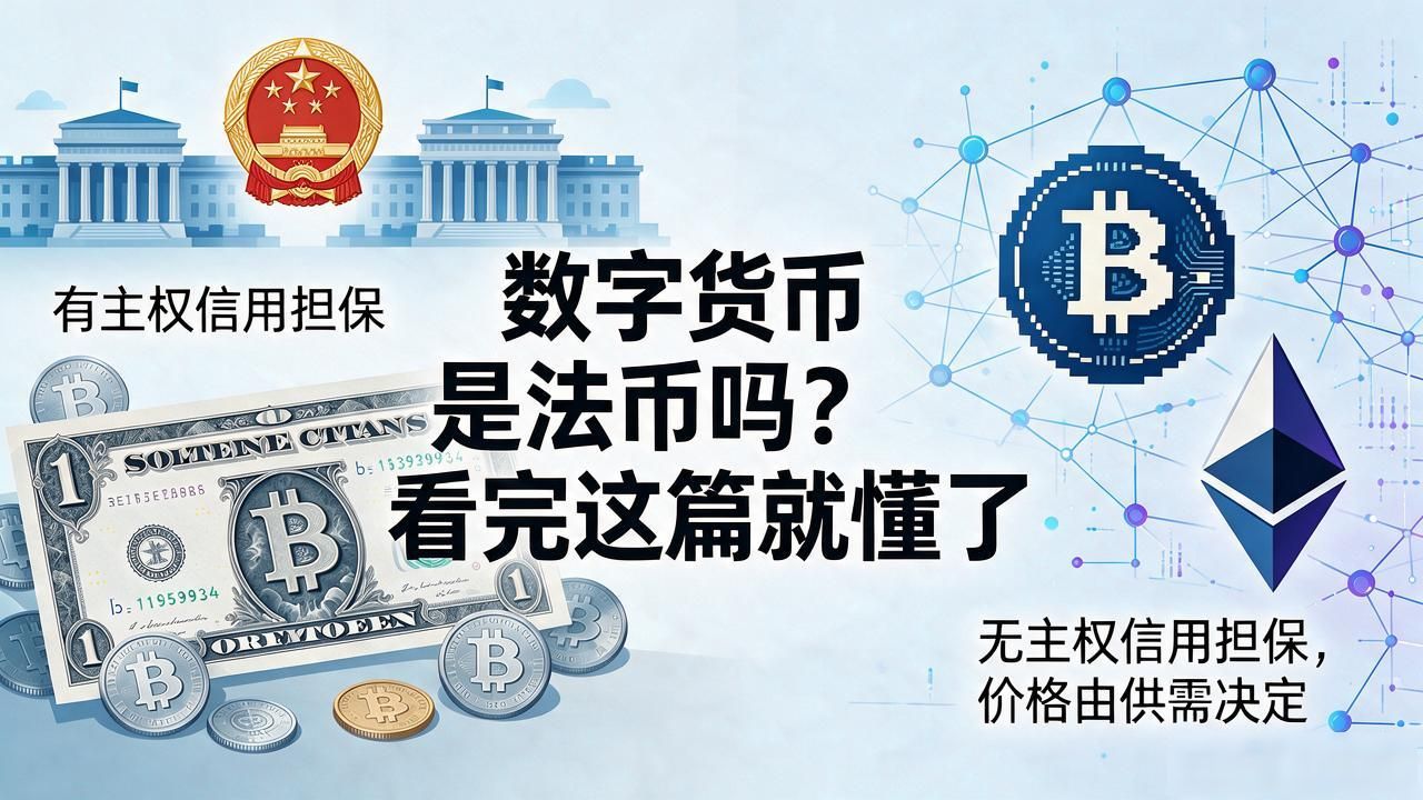 央行数字货币和比特币的本质区别_数字人民币与加密货币的差异_数字货币是法币货币吗
