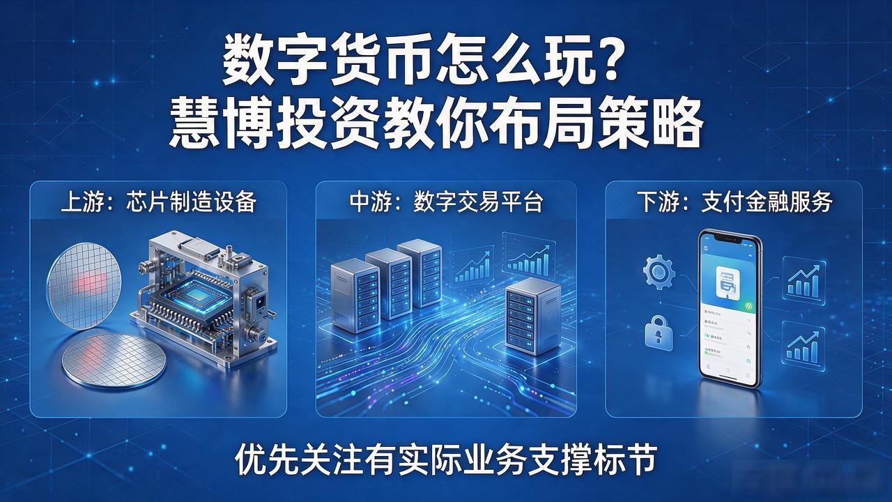 数字货币怎么玩？慧博投资教你布局策略