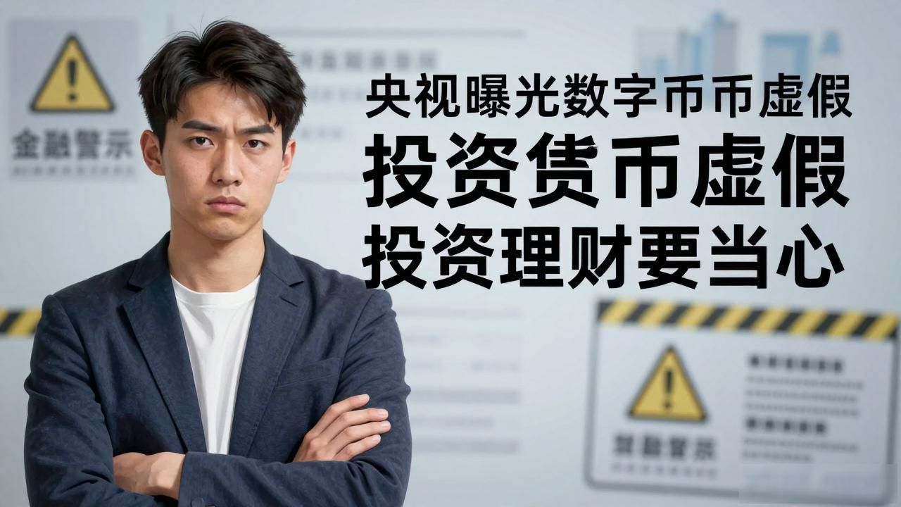 央视曝光数字货币虚假 投资理财要当心