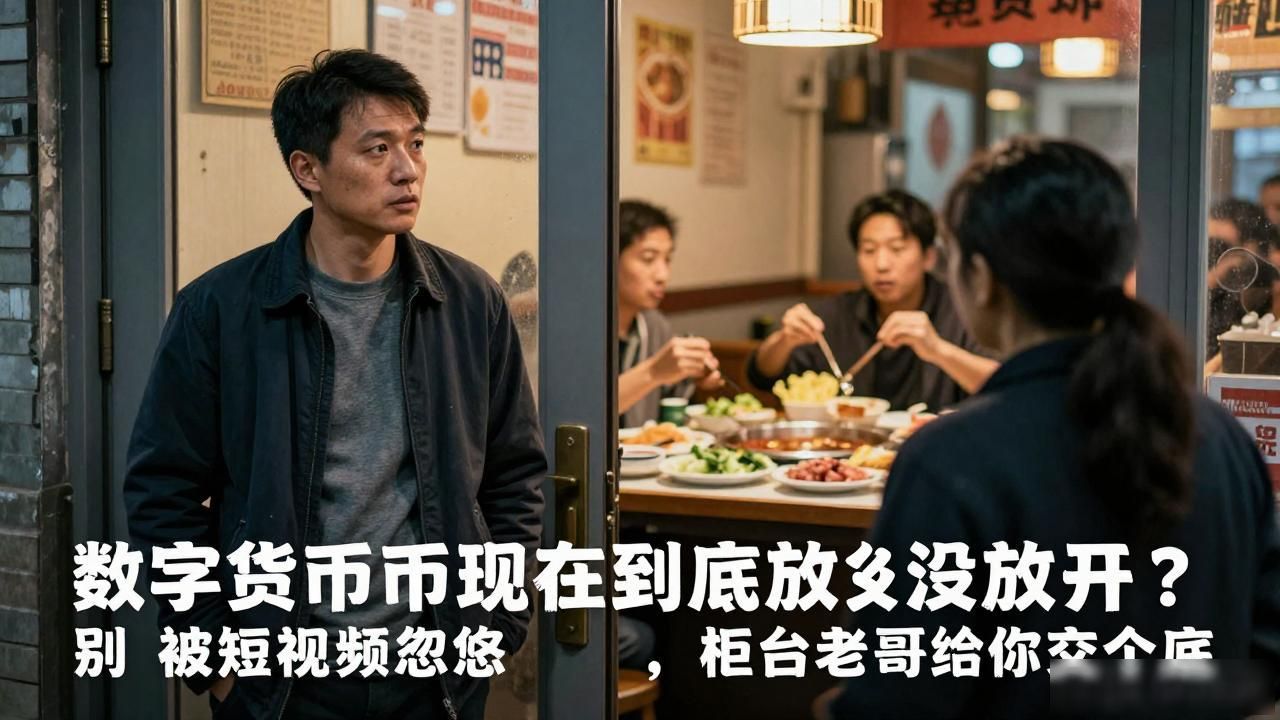 数字货币现在到底放没放开？别被短视频忽悠，柜台老哥给你交个底