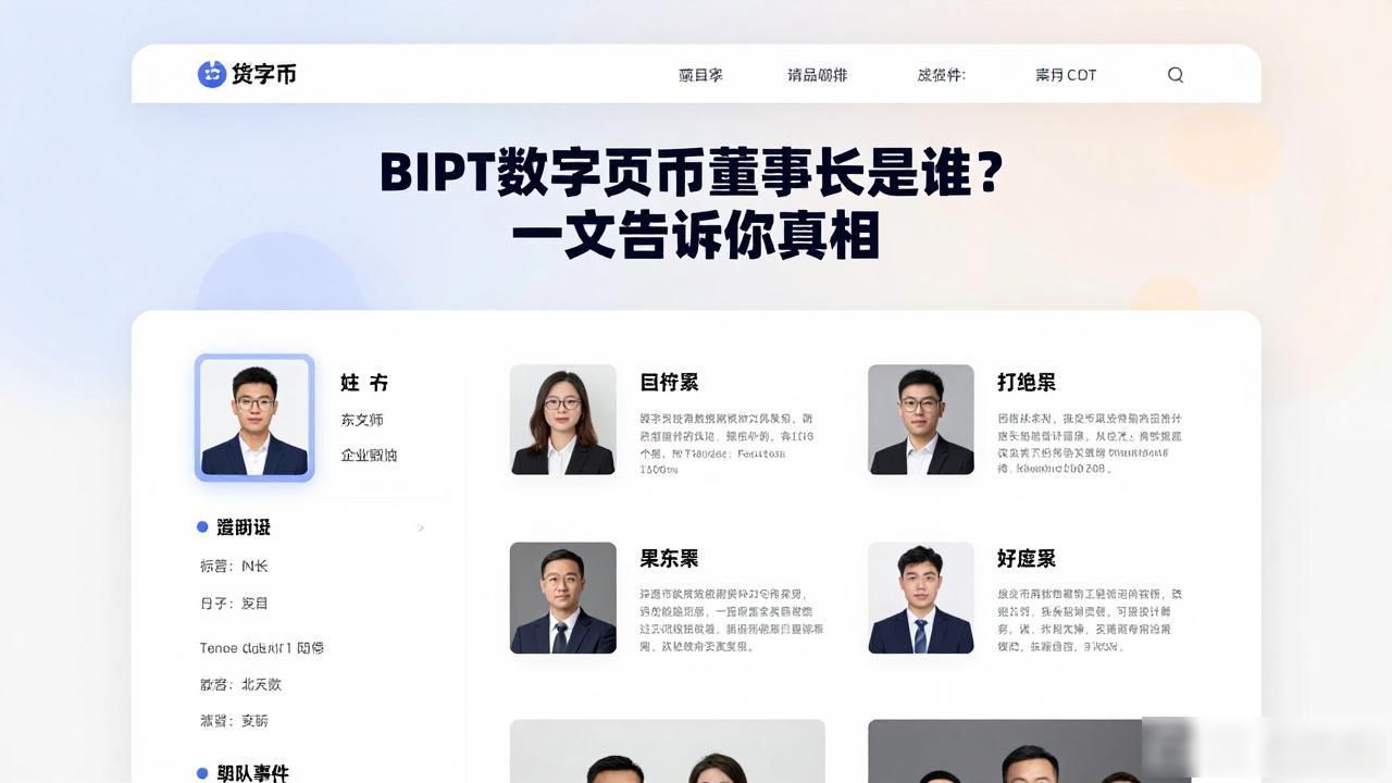 BIPT创始人身份信息_BIPT项目核心团队透明度_bipt 数字货币 懂事长是谁